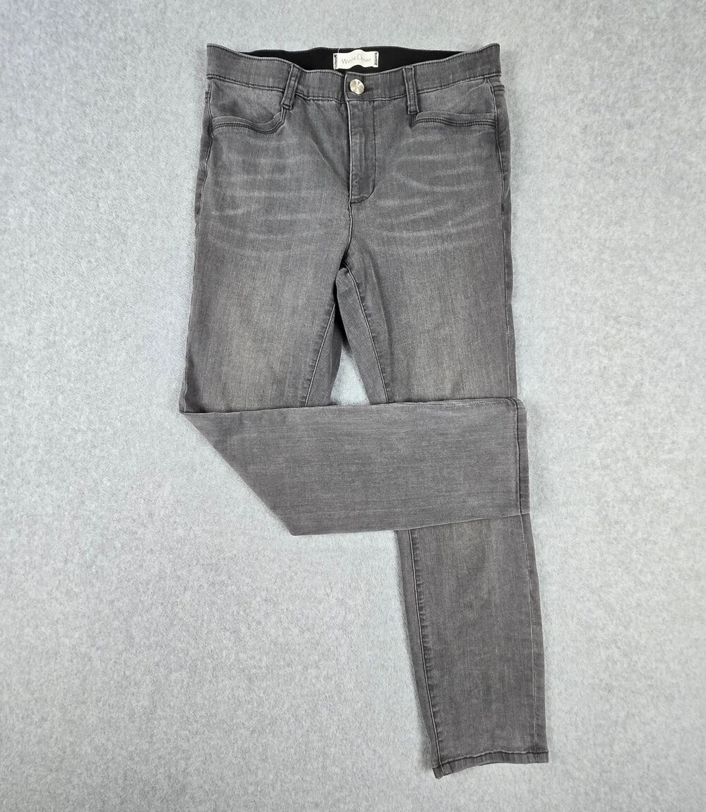 WynneDenim Jeans Womens Size 30x28 Charcoal Gray Skinny